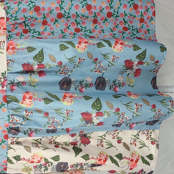 Misslook Bohemian Print Blouse NWOT - Picture 4 of 14